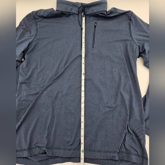 Ridgecut Toughwear Blue Quarter-Zip Performance Pullover Chest Pocket Size L - Picture 13 of 16